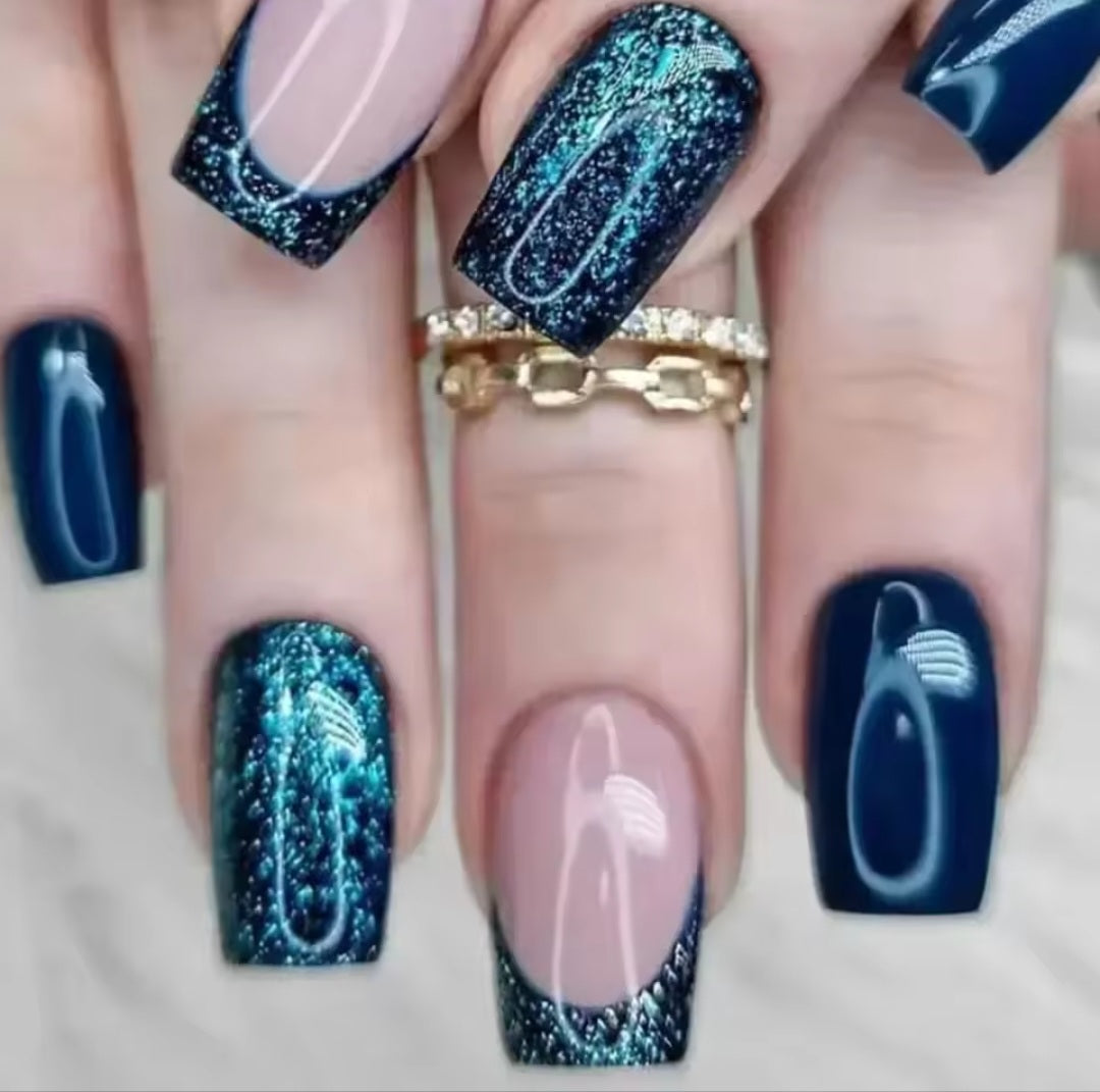 Glossy Tips - Blue Ocean